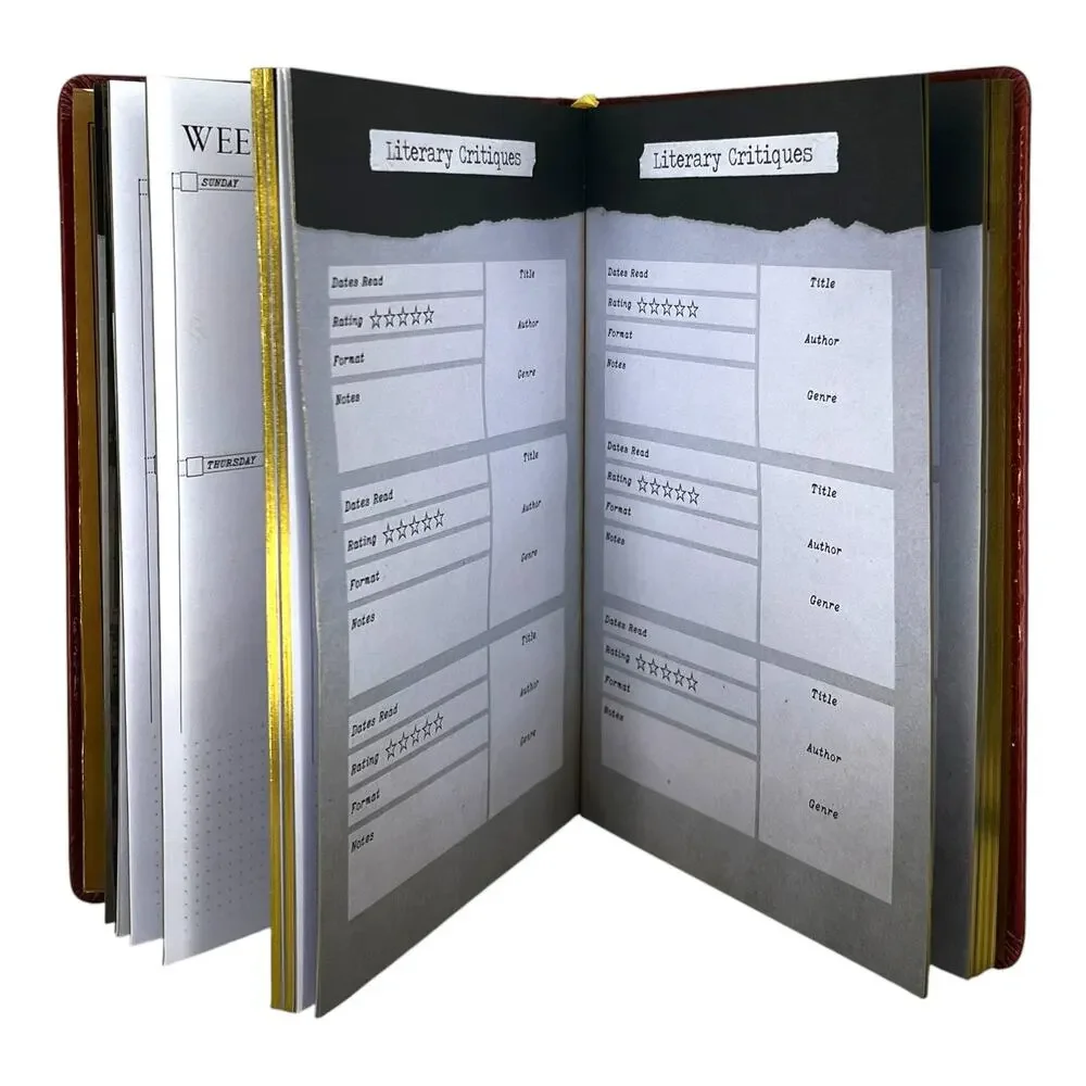 OwlCrate Undated Reading Planner - November 2025 YA Box Item Limited Edition
